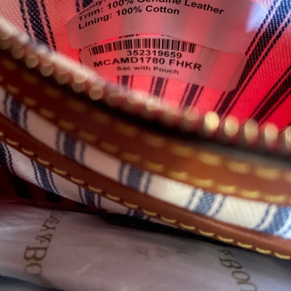 New. Never used Hot pink Fuchsia Dooney & Bourke Matching Set Hobo bag w/ bag - Picture 9 of 9